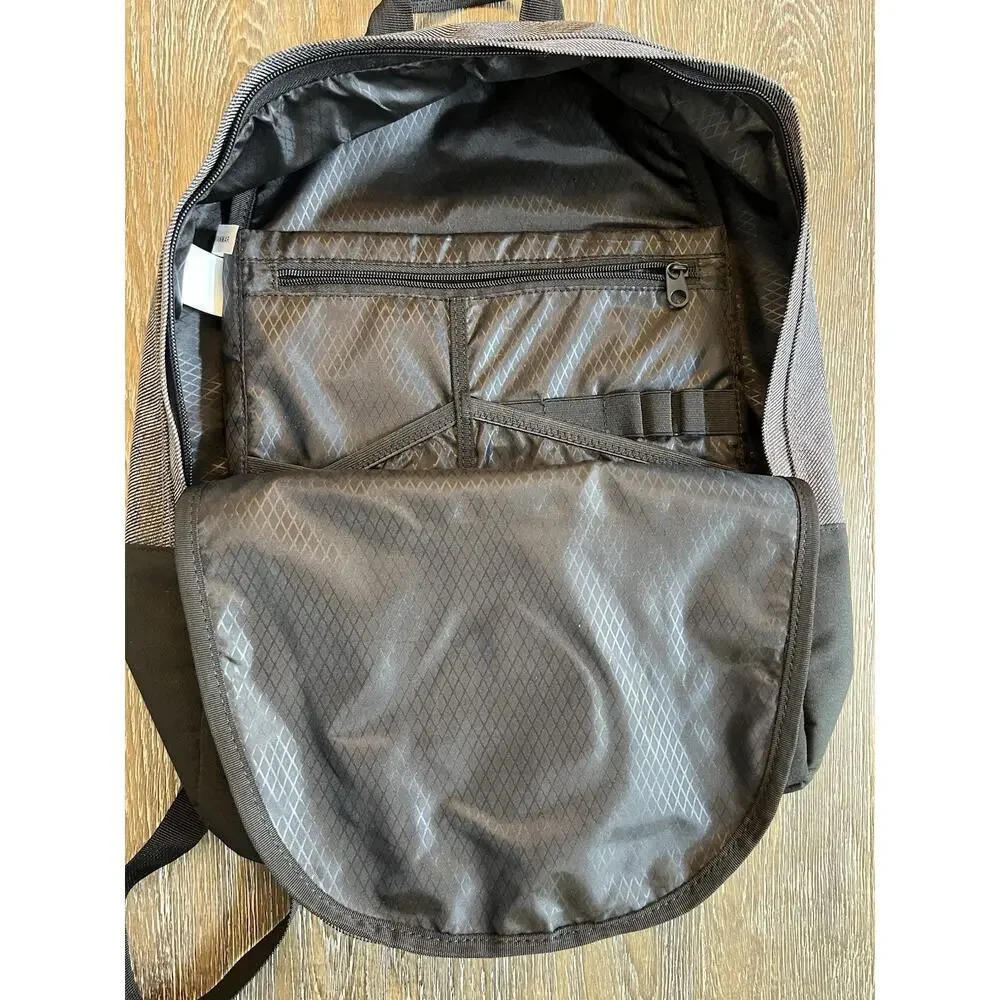 New Era NFL Frankfurt‎ Games 2023 Backpack Gray Black Logo Patch NWOT